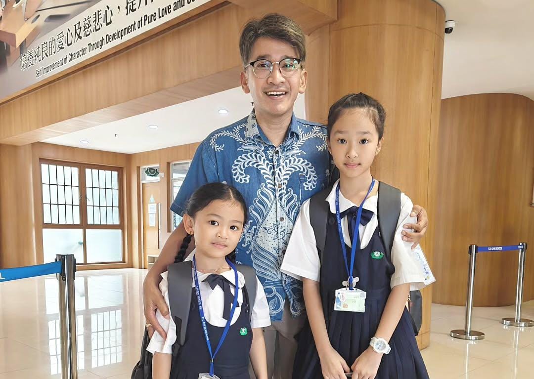 Ruben Onsu dan anak-anaknya